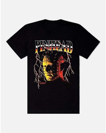 Pinhead Lightning T Shirt - Hellraiser