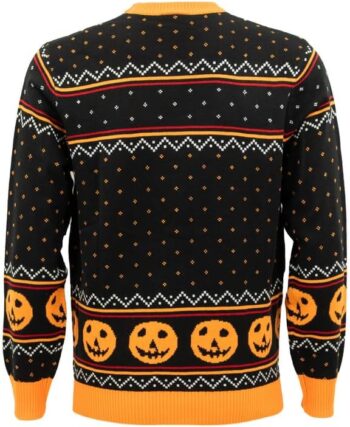 Ripple Junction Halloween Men's Premium Knit Sweater John Carpenter's Classic Horror Film Slasher Film Officially Licensed