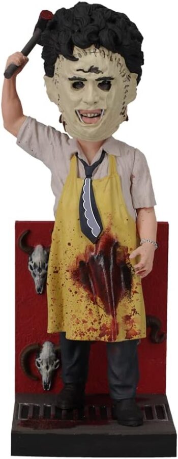 Royal Bobbles The Texas Chainsaw Massacre Leatherface Killing Mask Collectible Bobblehead Statue