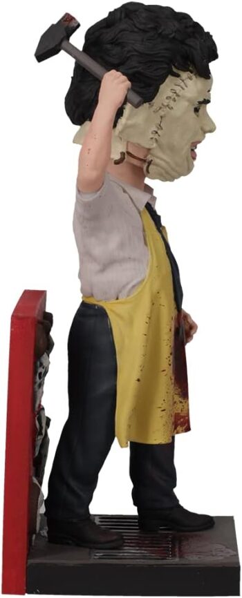 Royal Bobbles The Texas Chainsaw Massacre Leatherface Killing Mask Collectible Bobblehead Statue