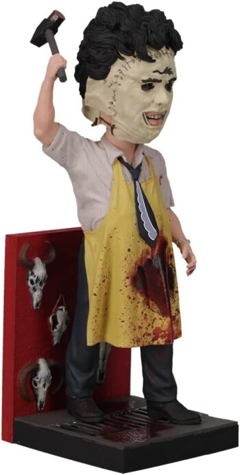 Royal Bobbles The Texas Chainsaw Massacre Leatherface Killing Mask Collectible Bobblehead Statue