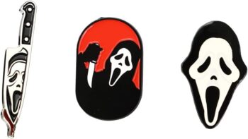 Scream Ghostface 3 Pack Lapel Pin Set