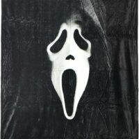 Scream Movie Ghost Face Throw Blanket