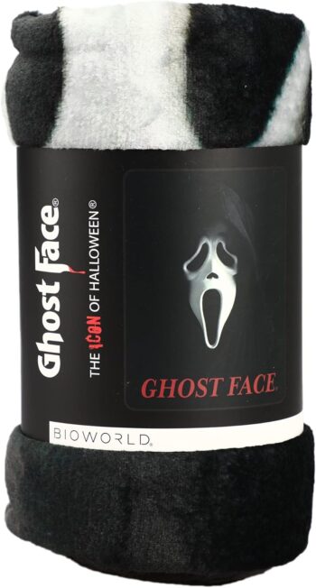 Scream Movie Ghost Face Throw Blanket