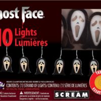 Fun World Officially Licensed Ghost Face/Scream String Lights (Battery Operated)