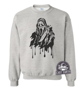 Scream Sweatshirt, Horror Movie Lover, Scary Movie, Halloween Shirt, Ghost Scream Shirt, Horror Sweater, Halloween Gift, Horror Movie Gifts Active