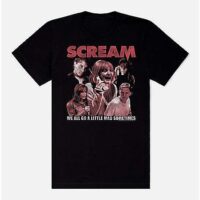 Scream We All Go Mad T Shirt