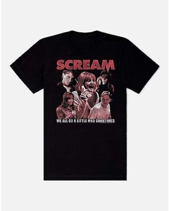 Scream We All Go Mad T Shirt