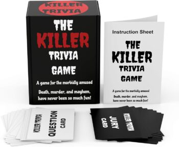 Strong Living The Killer Trivia Game - The Best Murder Mystery Party Game