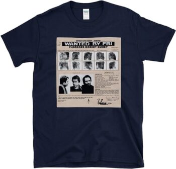 Ted Bundy Wanted by FBI Poster & Mugshot - T-Shirt - Serial Killer True Crime