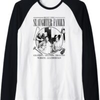 Texas Chainsaw Massacre The Slaughter Family Raglan Baseball Tee