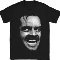 The Keep Shining Movie Film - Here's Johnny! T-Shirt 100% Cotton