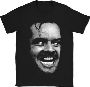 The Keep Shining Movie Film - Here's Johnny! T-Shirt 100% Cotton