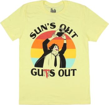 The Texas Chainsaw Massacre Men's Sun's Out Guts Out T-Shirt