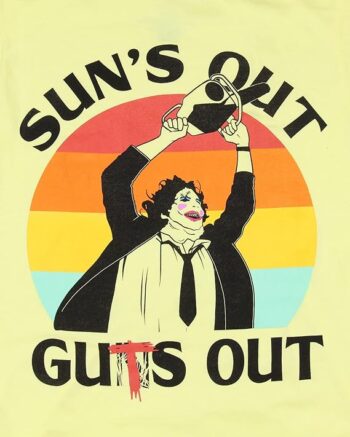 The Texas Chainsaw Massacre Men's Sun's Out Guts Out T-Shirt