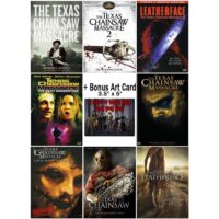 The Texas Chainsaw Massacre Ultimate Collection: Complete Horror Movie Series Franchise - Films 1-8 + Bonus Art Card