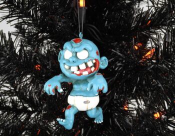 Tree Buddees Walking Zombie Baby Creepy Halloween or Christmas Ornament