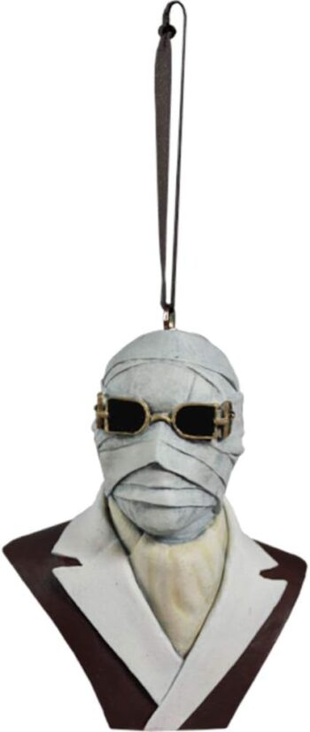 Trick Or Treat Studios The Invisible Man Holiday Horrors Ornament