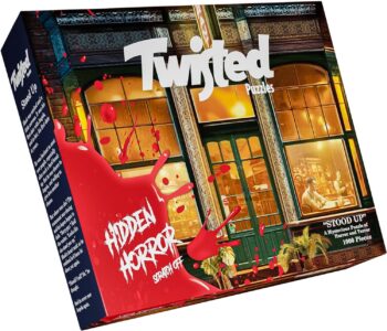 Twisted Puzzles - Hidden Horror Series: Stood Up, 1000 Piece Adult Jigsaw Puzzle, A Scare for Those Who Dare