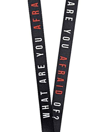 What Are You Afraid Of Lanyard - It