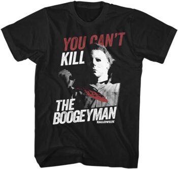 American Classics Halloween Scary Horror Slasher Movie You Can't Kill Boogeyman Adult T-Shirt Tee