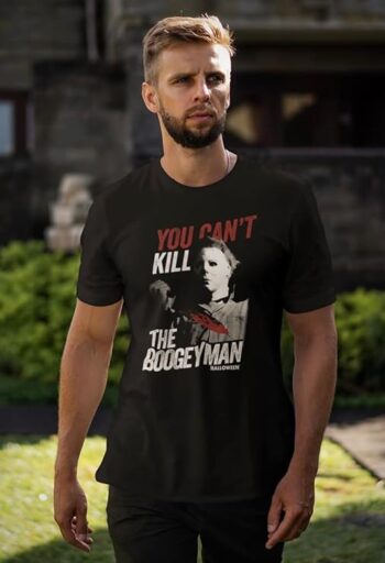 American Classics Halloween Scary Horror Slasher Movie You Can't Kill Boogeyman Adult T-Shirt Tee