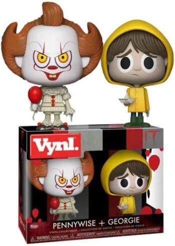 Funko Stephen King It Movie Pennywise The Clown and Georgie 2 Collectible Vinyl Figures, Standard, Multicolor