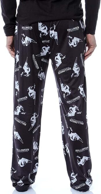 Halloween Michael Myers Men's Horror Film Allover Pattern Adult Lounge Sleep Pajama Pants