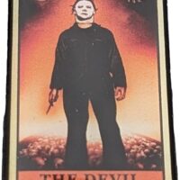 Michael Myers Devil Tarot Card Enamel Pin – Officially Licensed Halloween II Horror Pin