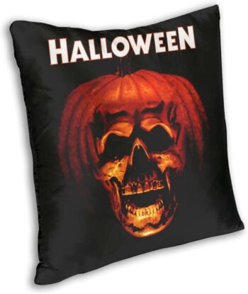 Michael-Myers Halloween Decorations Pillow Case Horror Movie Throw Pillow Covers Home Decor Cushion Case for Sofa Couch 18 x 18 Inches