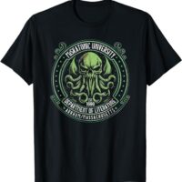 Miskatonic University Logo, Cosmic Horror Cthulhu T-Shirt