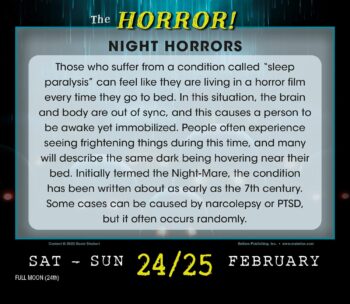 The Horror! 2024 Boxed Daily Desk Calendar: Terrifying Trivia for Fright Fanatics