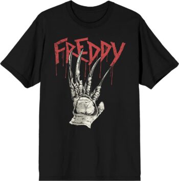 A Nightmare on Elm Street Freddy Claw Men's Black Short-Sleeve T-Shirt