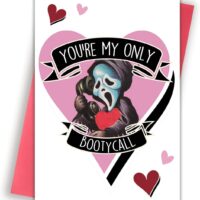 Horror Valentines Day Card Gifts for Best Boyfriend Husband Fiance Hubby