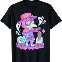 Pastel Goth Cute Creepy Plague Doctor Kawaii Menhera Wiccan T-Shirt