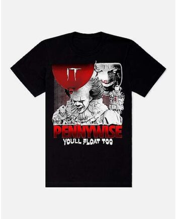 Pennywise Balloon You'll Float Too T Shirt - It