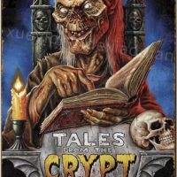 Tales From The Crypt Horror Tv Poster Metal Tin Sign Vintage Wall Decor 12x8 Inches-2