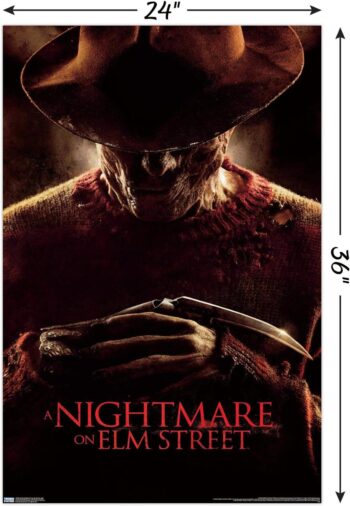 Trends International 24X36 A Nightmare On Elm Street-2010 Wall Poster, 24" x 36", Unframed Version