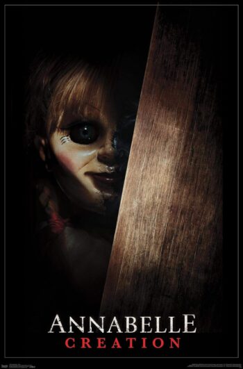 Trends International Annabelle - Peek Wall Poster, 22.375" x 34", Unframed Version