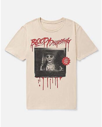 Annabelle x Bloody Disgusting TV Guide T Shirt