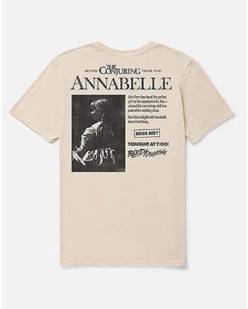 Annabelle x Bloody Disgusting TV Guide T Shirt