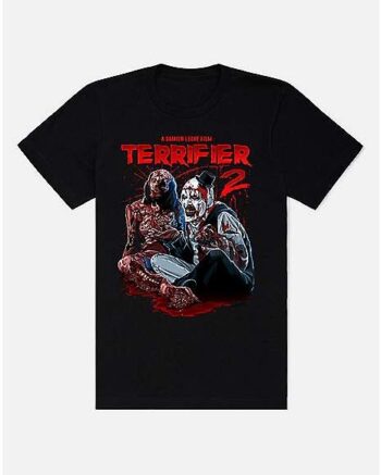 Art the Clown Bedtime T Shirt - Terrifier 2