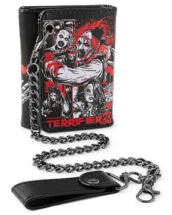 Art the Clown Horror Scenes Chain Wallet - Terrifier