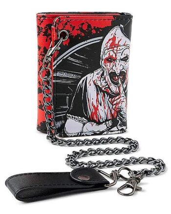 Art the Clown Shh Chain Wallet - Terrifier