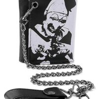 Black and White Art the Clown Chain Wallet - Terrifier