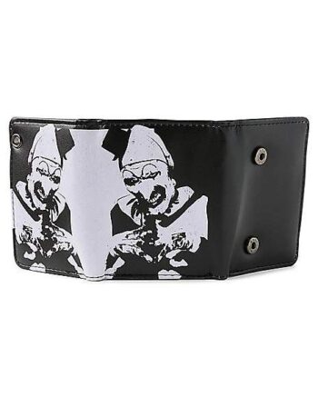 Black and White Art the Clown Chain Wallet - Terrifier