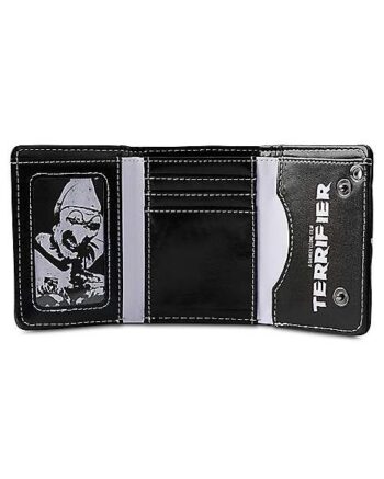 Black and White Art the Clown Chain Wallet - Terrifier