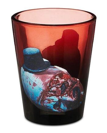 Bloody Art the Clown Red Shot Glass 2 oz. - Terrifier