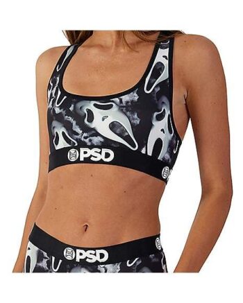 Ghost Face Sports Bra