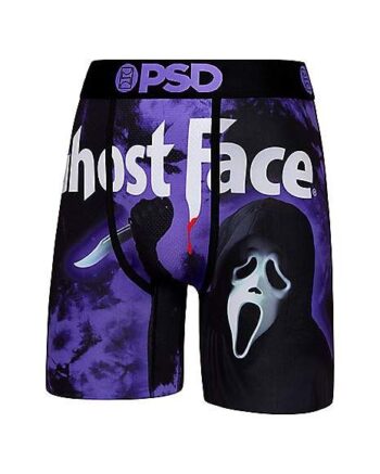 Purple Ghost Face Boxers